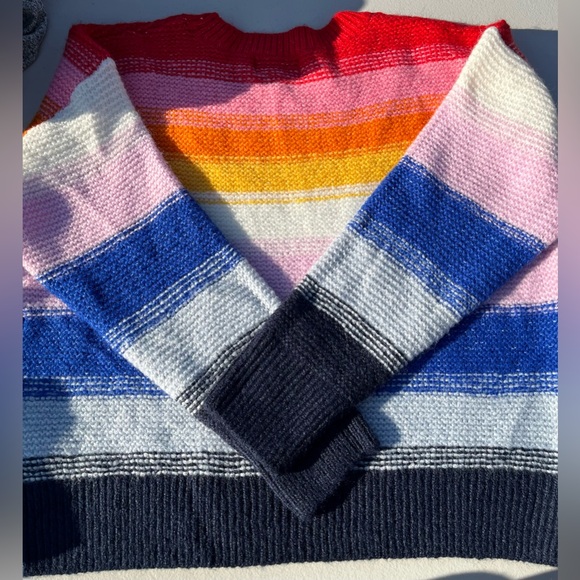Old Navy Multicolor Striped Sweater - Picture 7 of 11